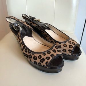 Women’s Michael Kors Slingback Heels, 3 inch